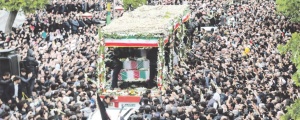 Tahran’da cenaze töreni