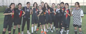 Pêşbirka futbolê ya jinên Êzidî 