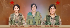 YPJ üç şehidi açıkladı