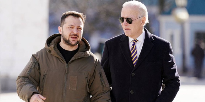 Zelensky ve Biden/foto: AFP