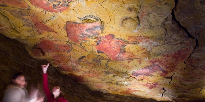 Las Chimeneas mağarası / Foto:AFP