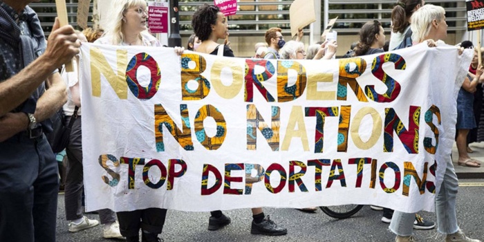 Ruanda göç protesto / Foto:AFP