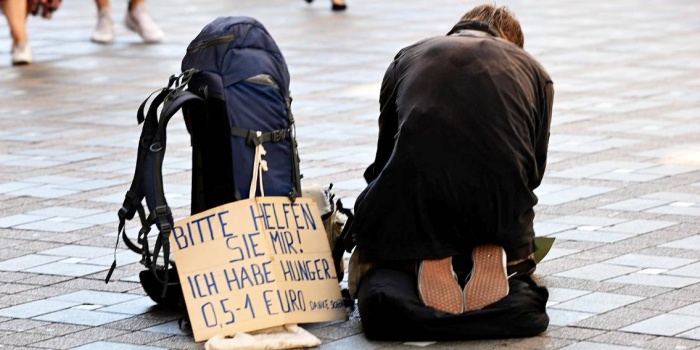 Dortmund'daki evsizler / foto:AFP