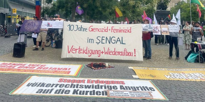 Êzîdî Soykırımı eylemi / Frankfurt