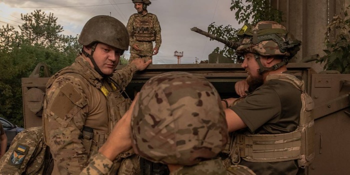 Kursk cephesinde Ukrayna askeri güçleri - Foto: AFP