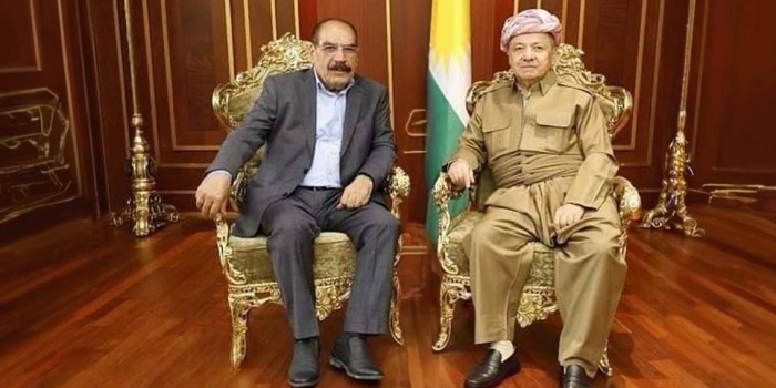 Qasım Şeşo ve Mesud Barzani