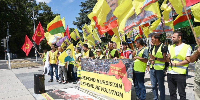 Türkiye ile Irak arasındaki anlaşma karşıtı protesto eylemi