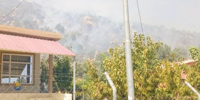 Türk ordusu köy bombalama