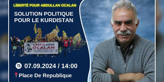 Paris'te yürüyüş ve miting