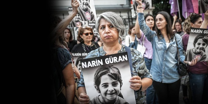 Narin Güran/protesto/foto:AFP