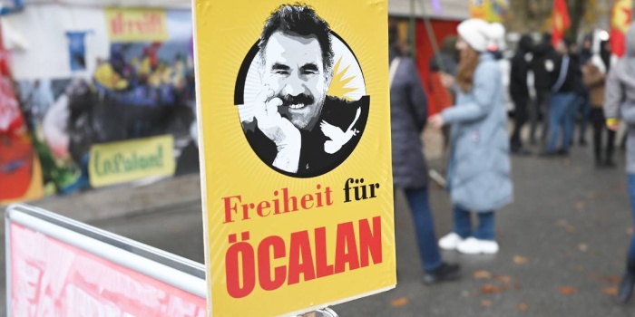 Öcalan'a özgürlük eylemi