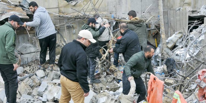 Beyrut hava saldırısı/ Foto:AFP