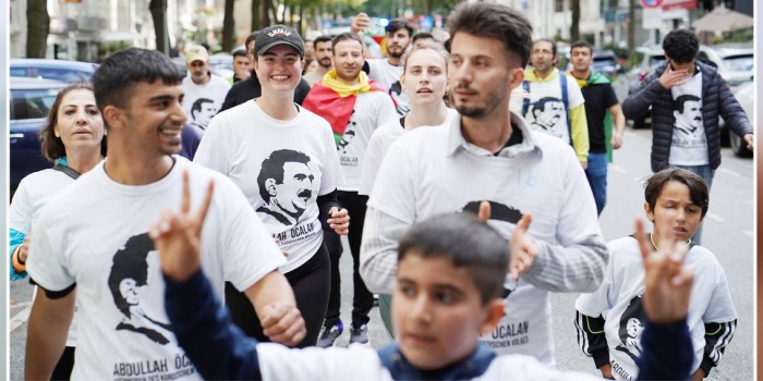 Öcalan'a özgürlük maratonu/ Foto:Deniz BABİR