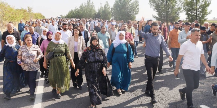 Kürt Halk Önderi Abdullah Öcalan için eylem, Amed