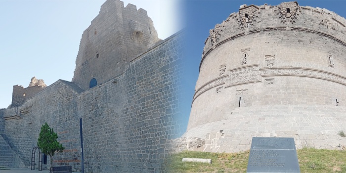 Amed Surları'ndaki tarihi burçlar