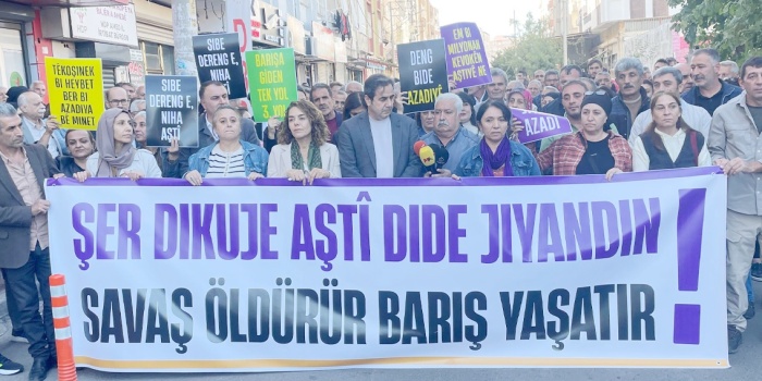 Amed saldırılar protesto