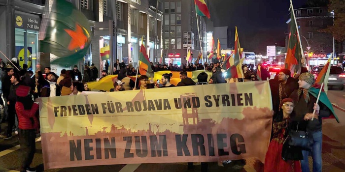 İşgal protesto, Hamburg