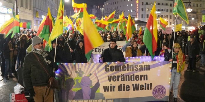 İşgal protesto, Berlin