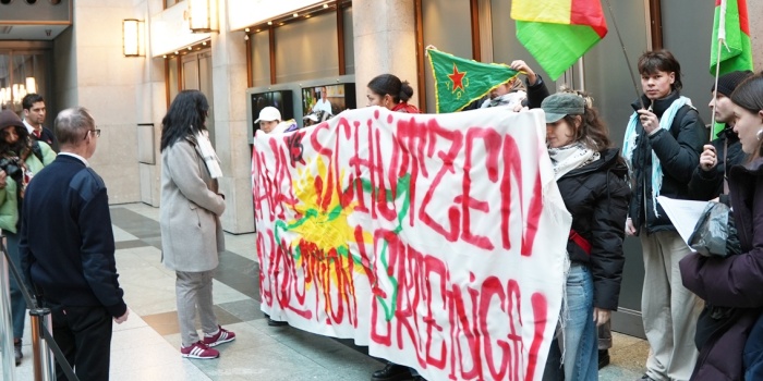 Rojava'ya yönelik saldırılara tepki / Berlin