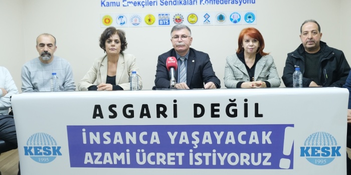 KESK asgari ücret açıklama